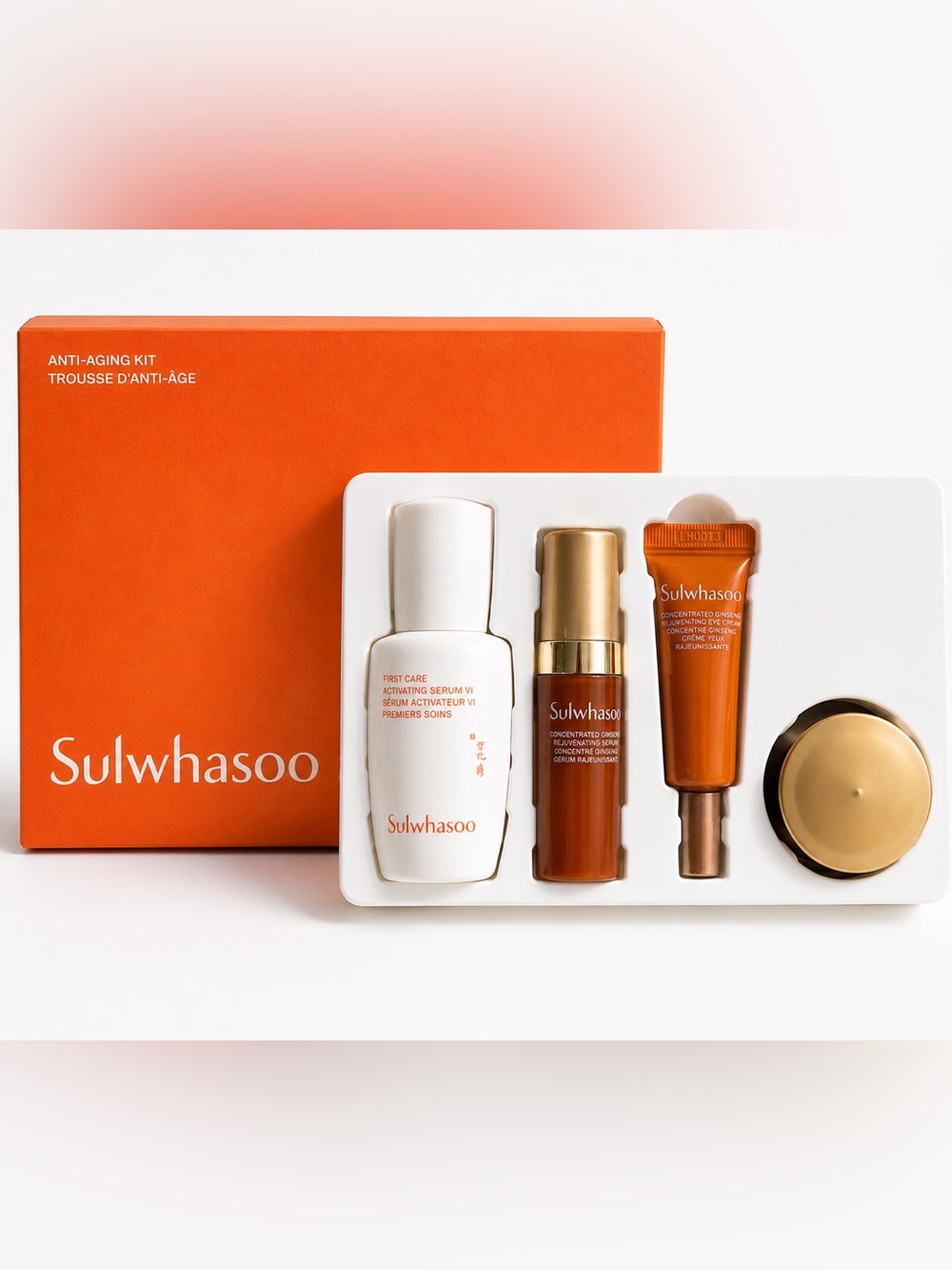🌟 Sulwhasoo Anti-Aging Ginseng Travel Kit NEW Luxury Korean Skincare